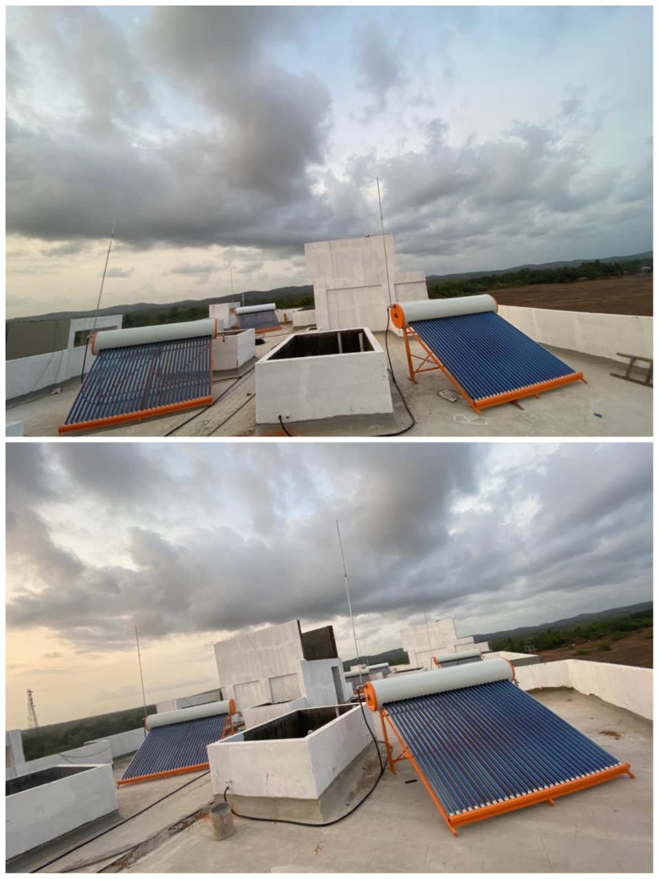 Solar Water Heater Installation